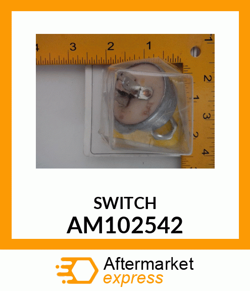 KIT, SWITCH W/KEY AND NUT AM102542