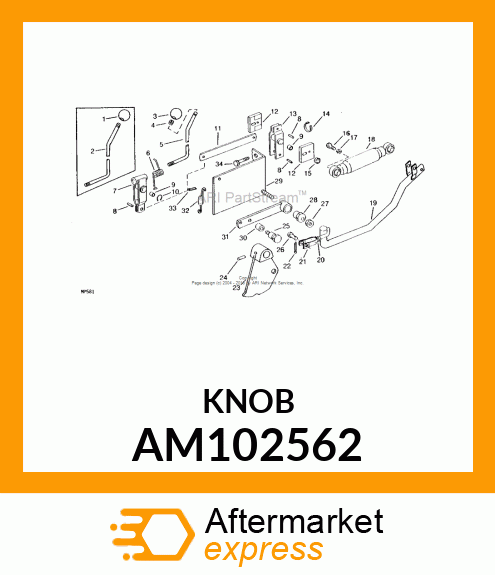 KNOB2PC AM102562