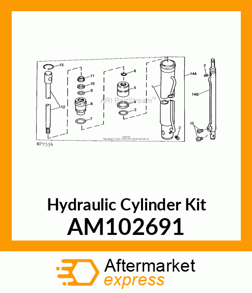 Hydraulic Cylinder Kit AM102691