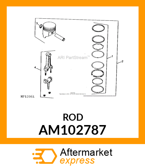 Connecting Rod AM102787