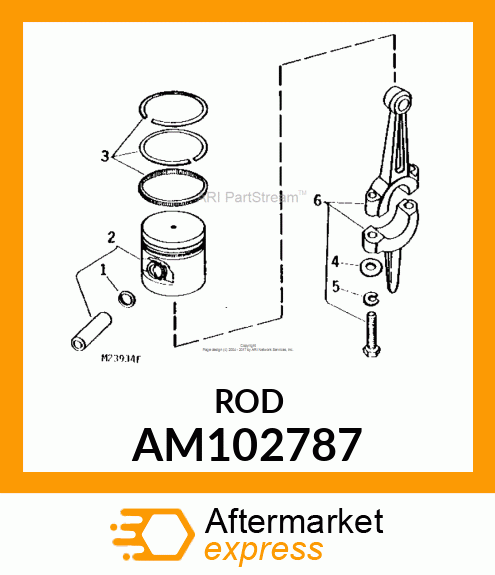 Connecting Rod AM102787