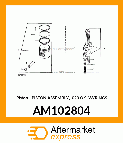 Piston AM102804