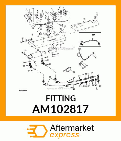 ELBOW, 45 DEGREE AM102817