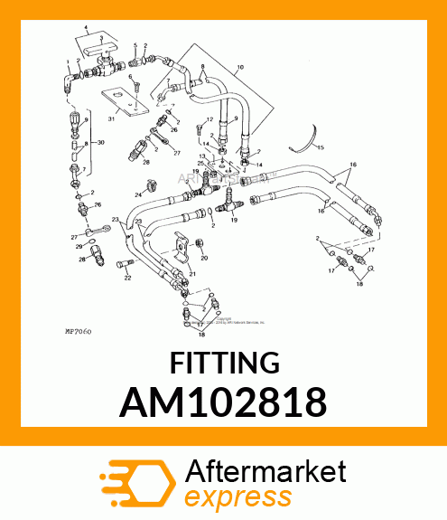 ELBOW FITTING AM102818