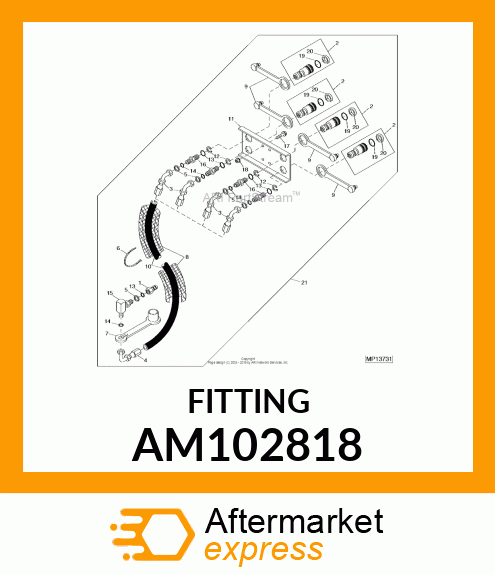 ELBOW FITTING AM102818