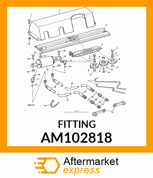 ELBOW FITTING AM102818