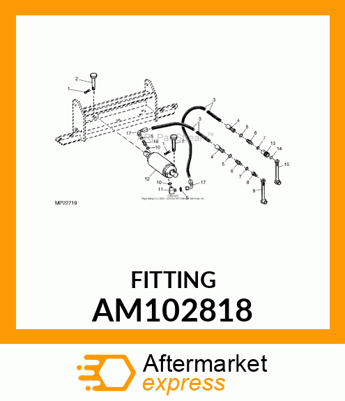 ELBOW FITTING AM102818