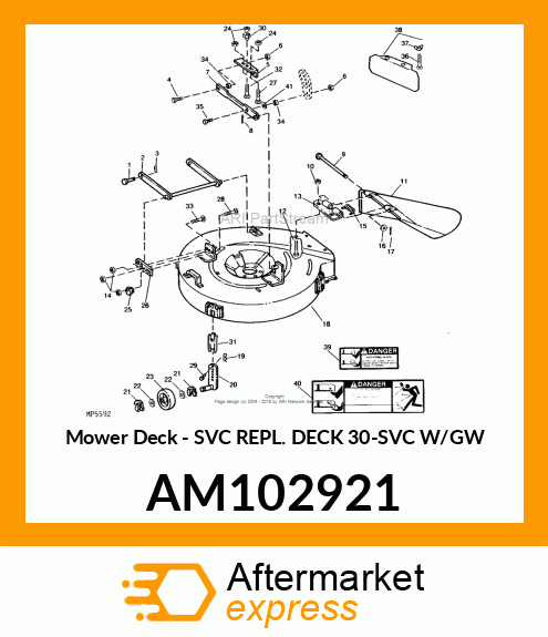 Mower Deck AM102921