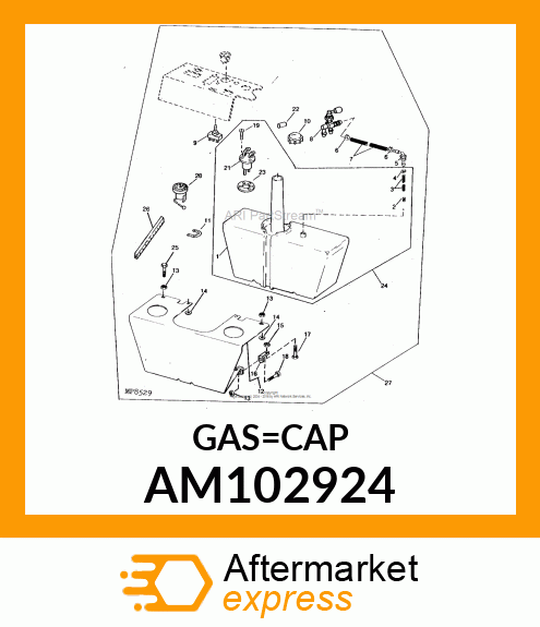 CAP, FUEL GAS AM102924