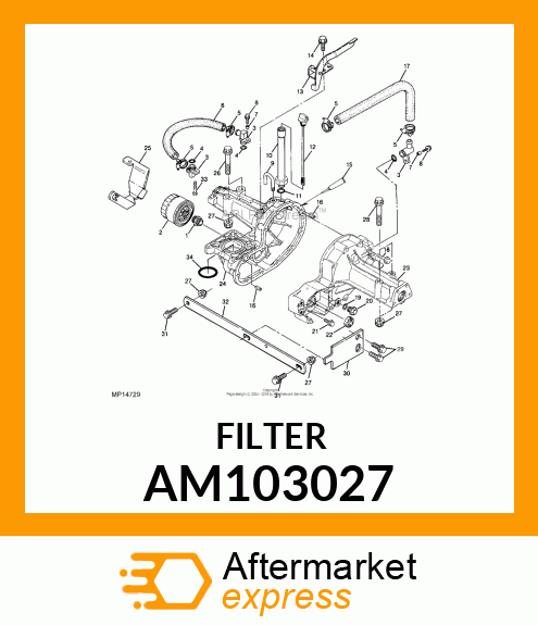 OIL FILTER AM103027