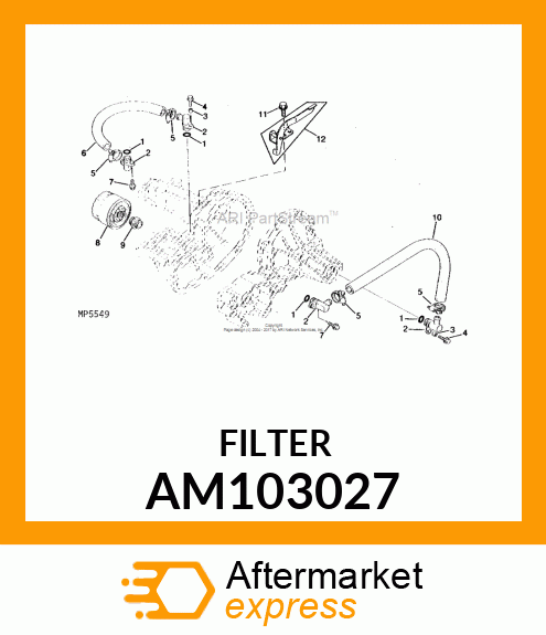 OIL FILTER AM103027