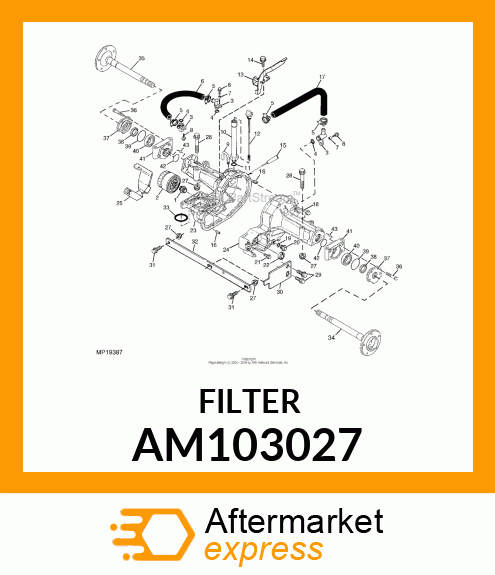 OIL FILTER AM103027