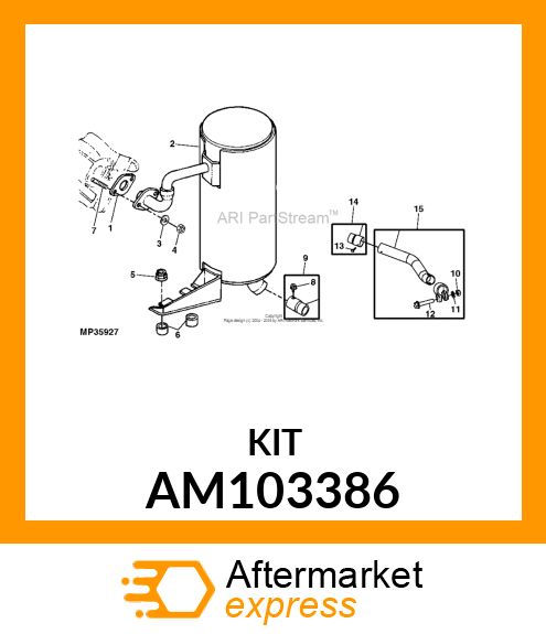 ARRESTOR, ARRESTOR, SPARK W/SCREEN AM103386