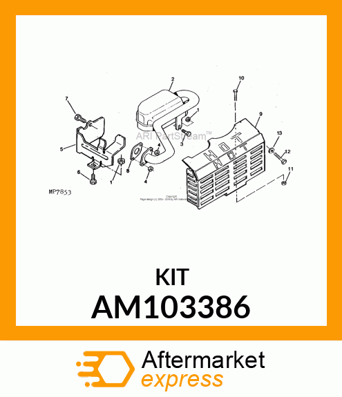 ARRESTOR, ARRESTOR, SPARK W/SCREEN AM103386