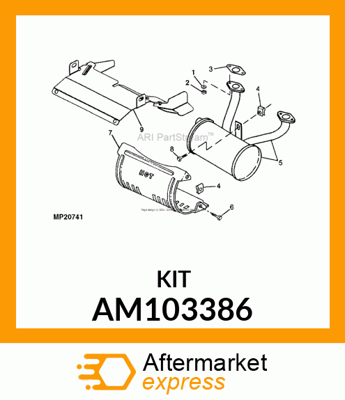 ARRESTOR, ARRESTOR, SPARK W/SCREEN AM103386