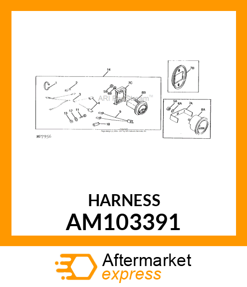 Wiring Harness AM103391