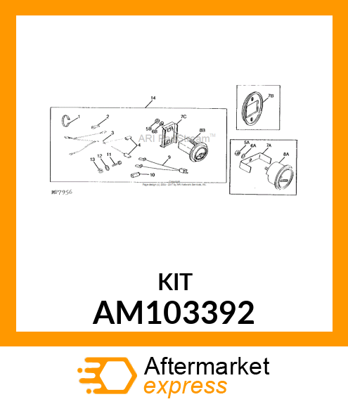 Hour Meter - HOURMETER KIT AM103392