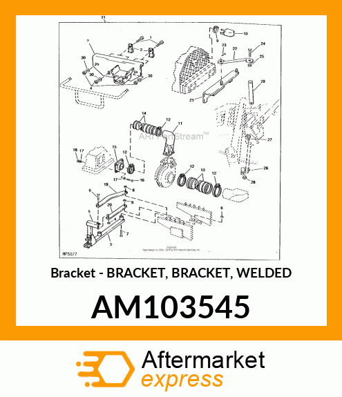 Bracket AM103545