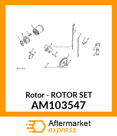 Rotor AM103547