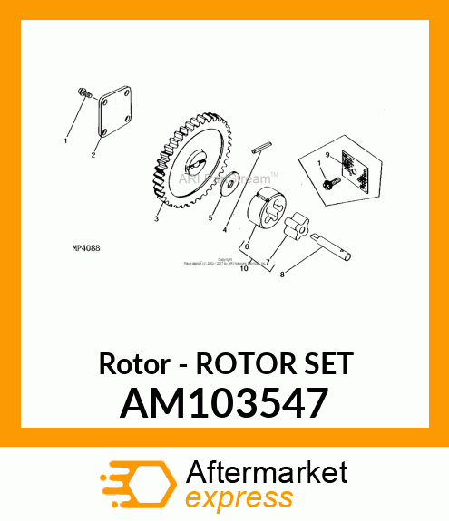 Rotor AM103547