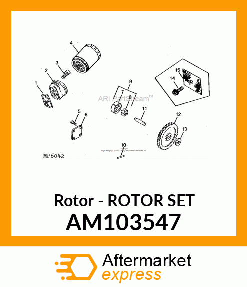 Rotor AM103547