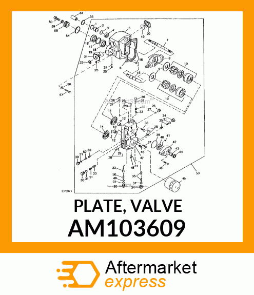 PLATE, VALVE AM103609