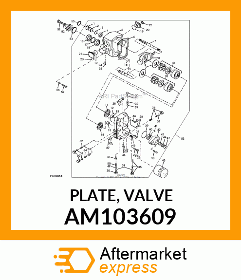 PLATE, VALVE AM103609