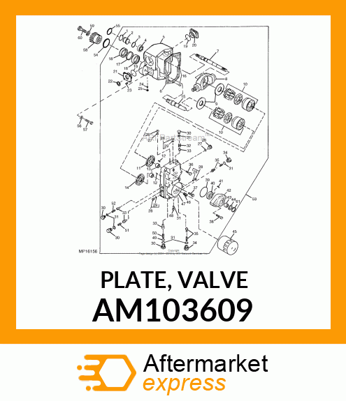 PLATE, VALVE AM103609