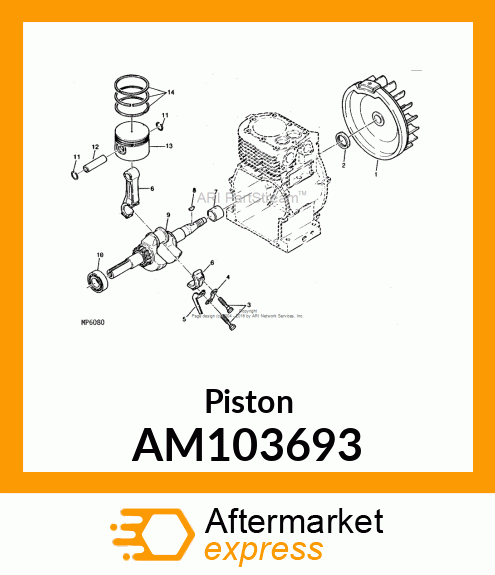 Piston AM103693