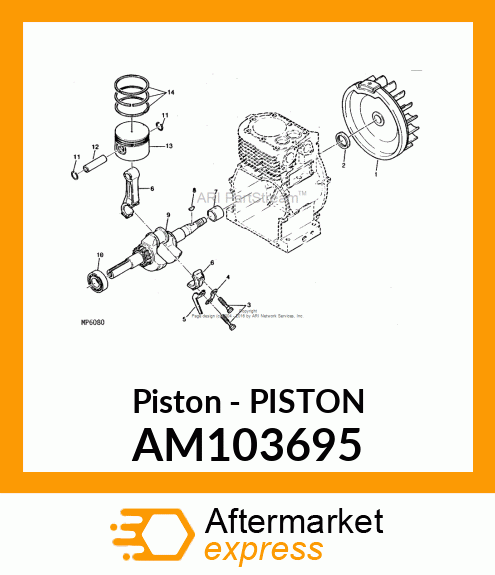 Piston AM103695