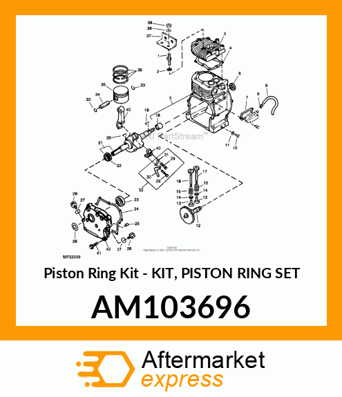 Kit Piston Ring Set AM103696