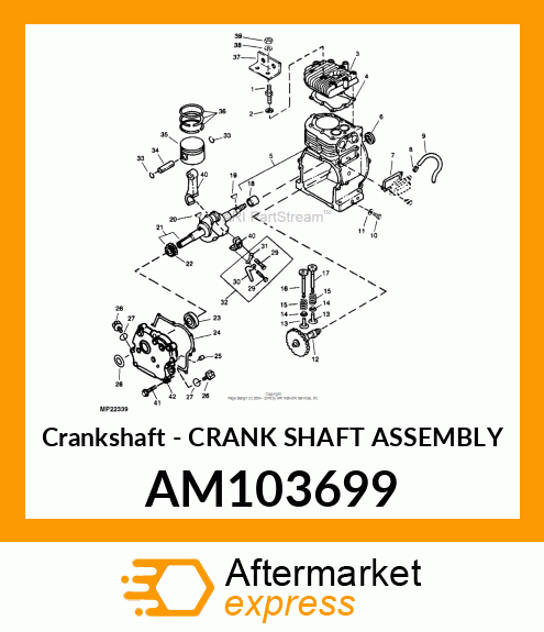 Crankshaft AM103699