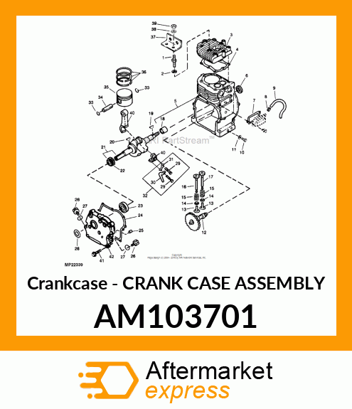 Crankcase AM103701