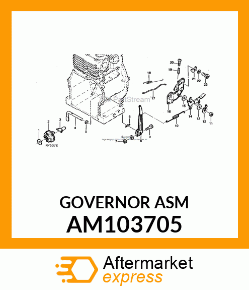 Governor Asm AM103705