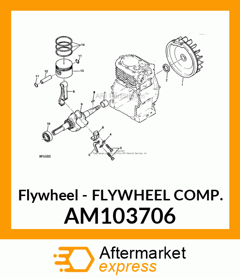 Flywheel AM103706