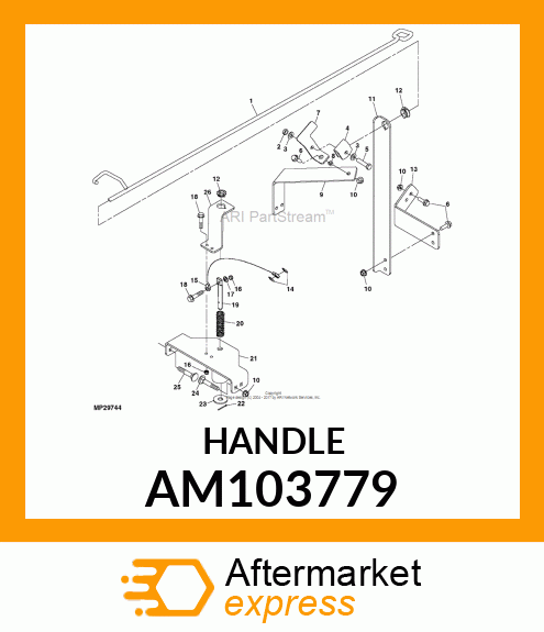 HANDLE AM103779