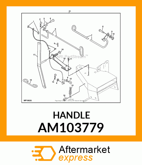 HANDLE AM103779