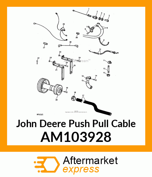 CABLE ASSEMBLY AM103928