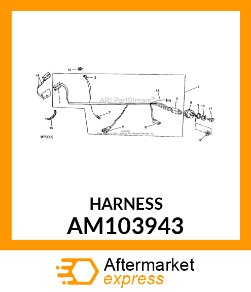 Wiring Harness AM103943