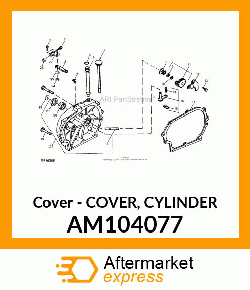 Cover Cylinder AM104077