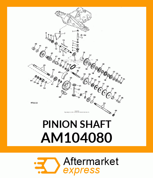 Pinion Shaft AM104080