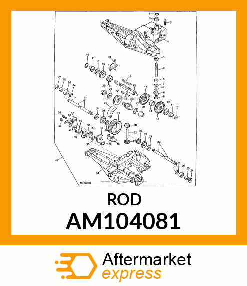 Rod & Fork Asm Shift AM104081