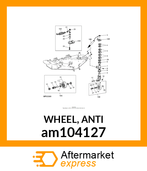 WHEEL, ANTI am104127