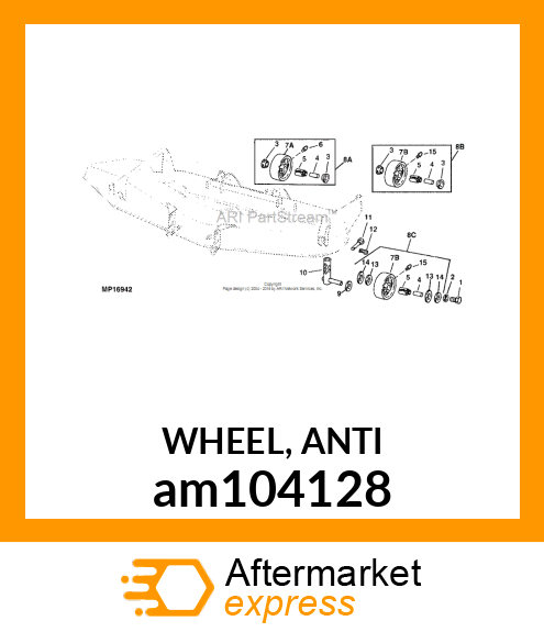 WHEEL, ANTI am104128