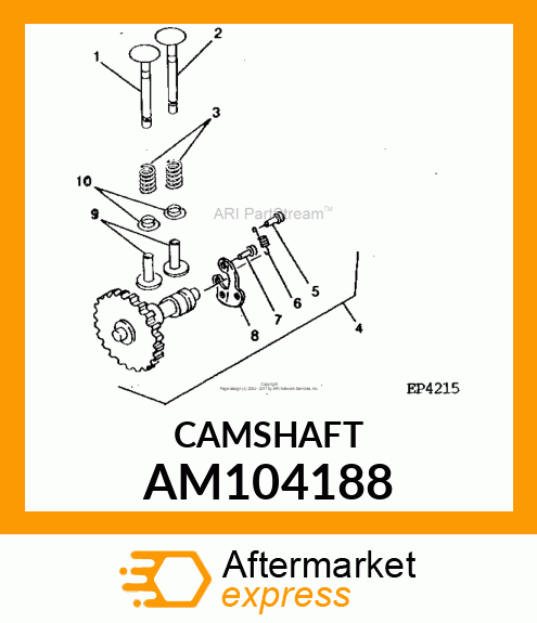 Camshaft AM104188