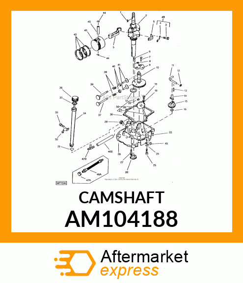 Camshaft AM104188