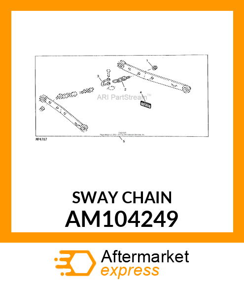 Sway Chain AM104249