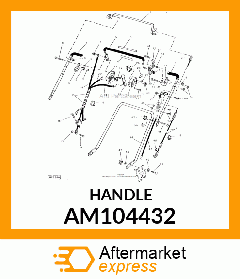 Control Lever Asm AM104432