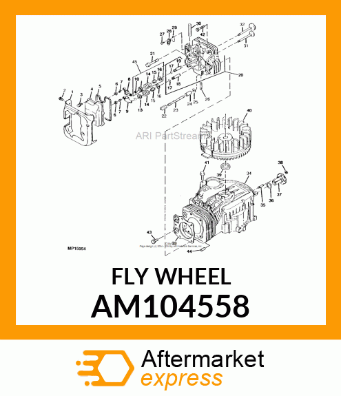 Flywheel AM104558