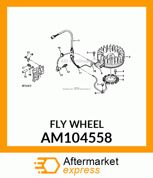 Flywheel AM104558